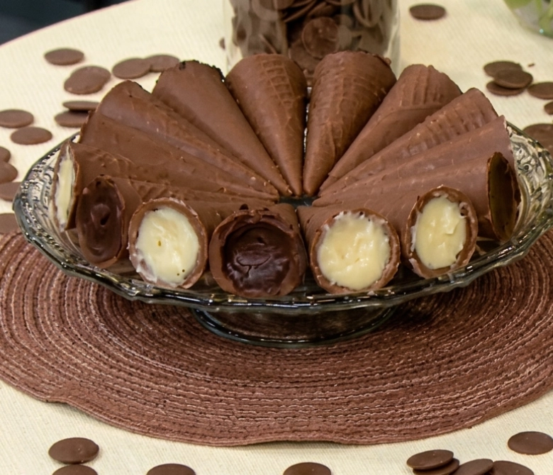Cones trufados gourmet